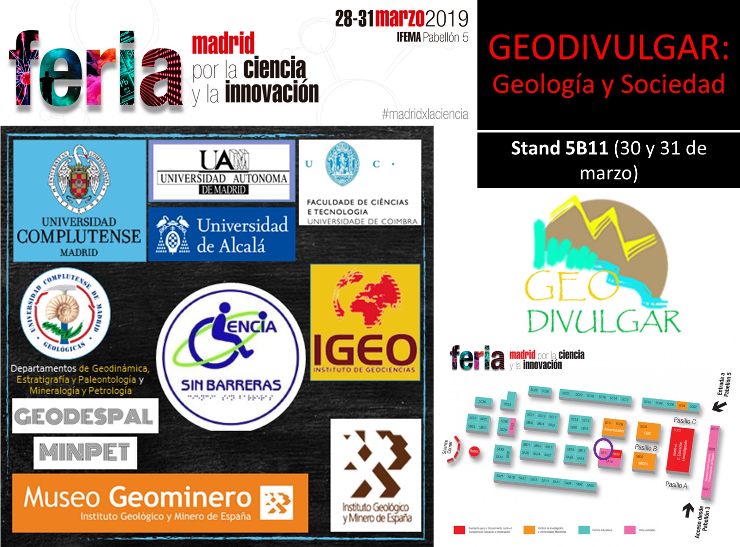 Feria Madrid por la Ciencia y la Innovación 2019